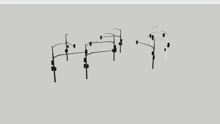 My oldest traffic signal set from 2011