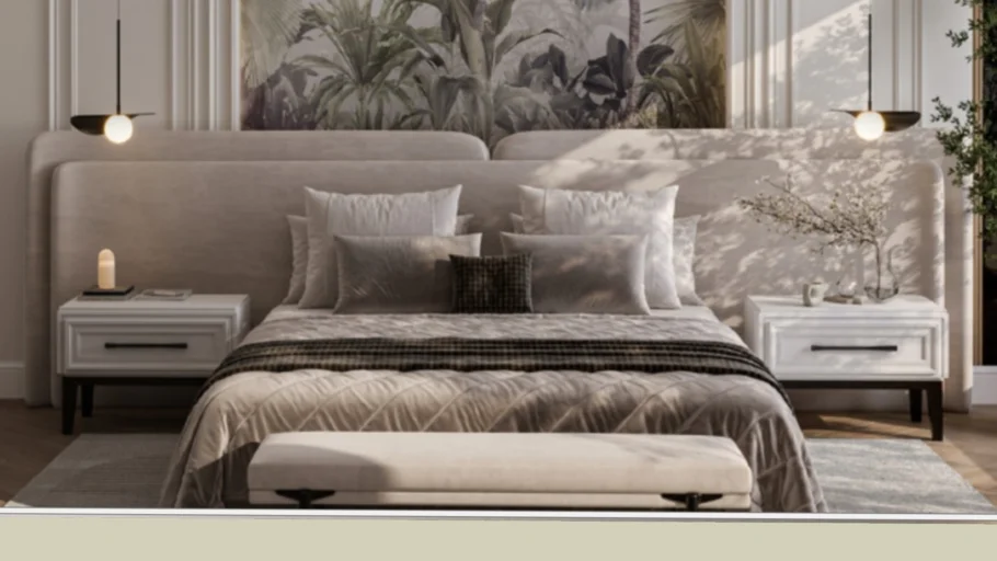 Padded Bed back 