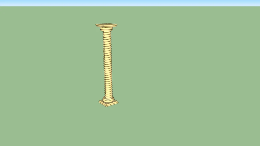 Round Circular Pillar.