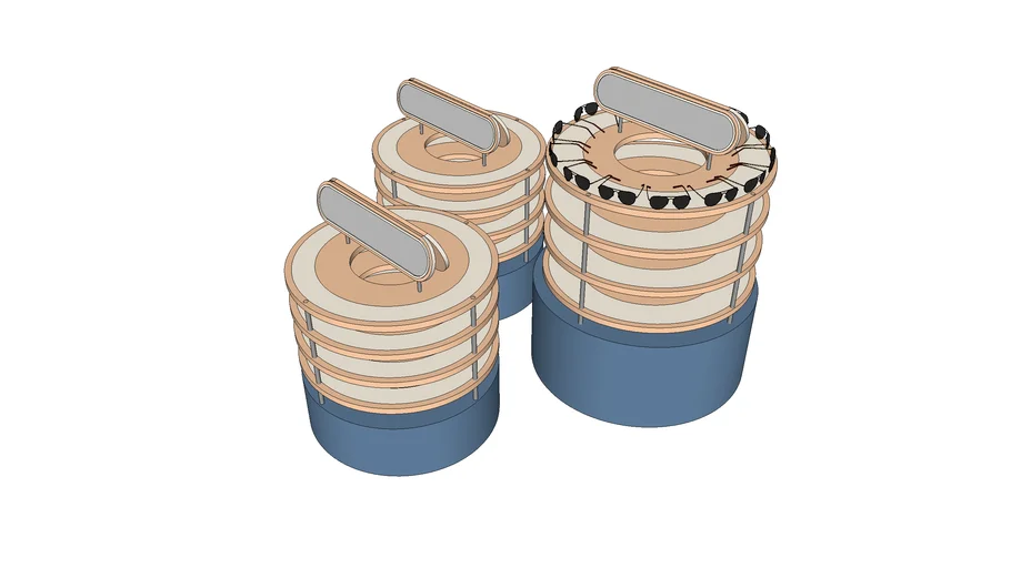 ROUND OPEN DISPLAYER