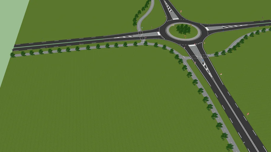 Roundabout | 3D Warehouse