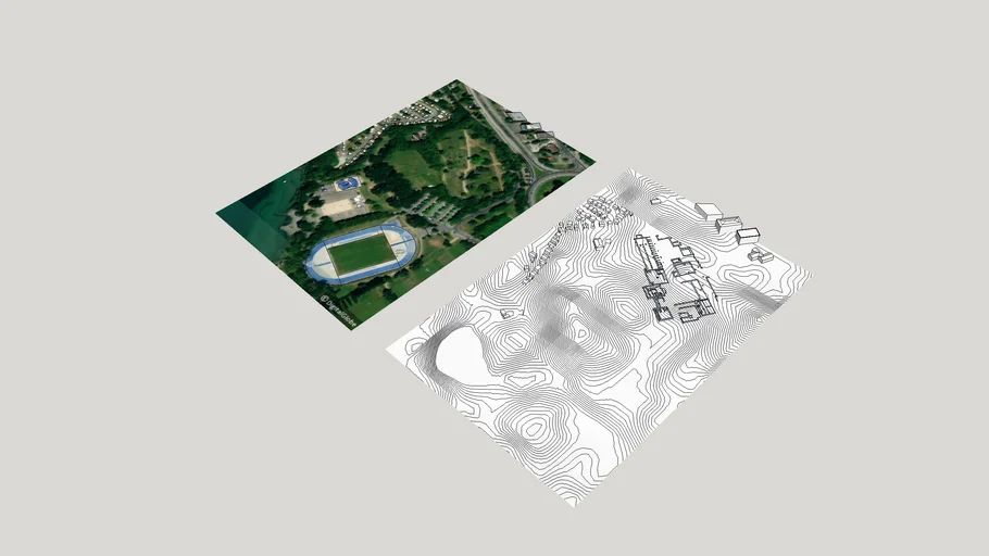 Lausanne Ruins Site Model