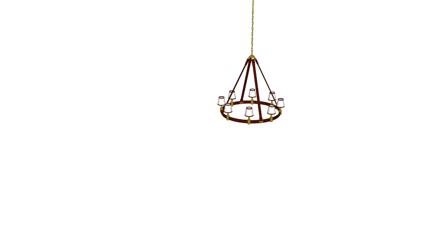 Riley Large Ring Chandelier by Ralph Lauren