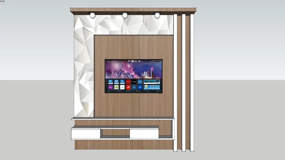 Built-In Cabinet TV