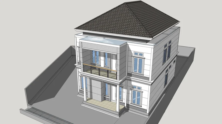 rumah tinggal 2 lantai