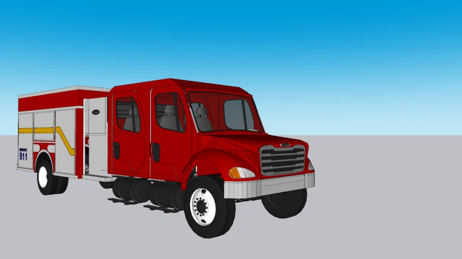 2025 Freightliner M2 106 Plus - fire rescue truck - E-ONE - 8.9L Cummins L9 with Allison