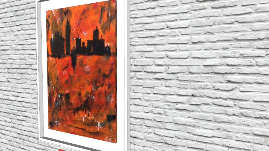 Cuadro Abstracto -  Abstract Painting - Cuadro Moderno - Modern Painting - Quadro