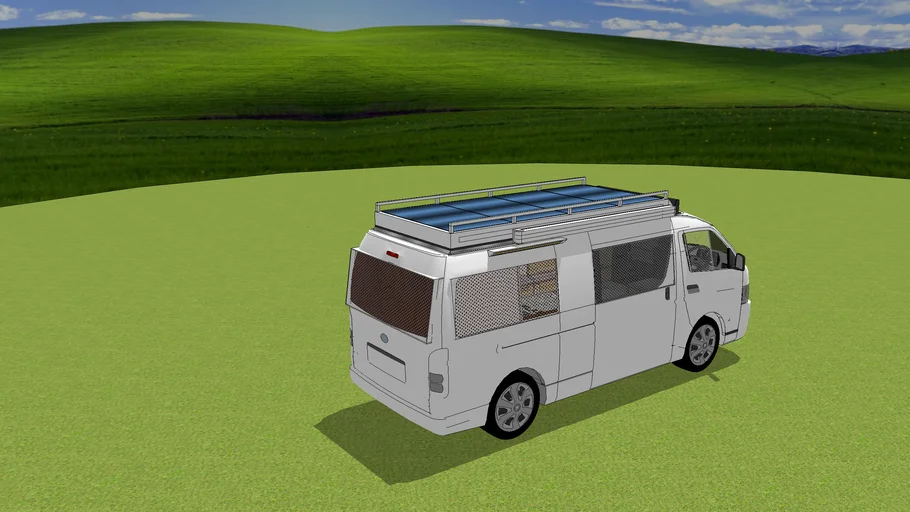 toyota hiace caravan custom