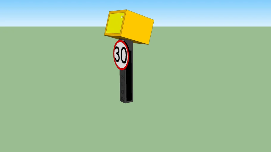 Speed Camera 30MPH | 3D Warehouse
