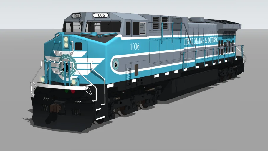GE AC4400CW - Central Maine & Quebec Railway