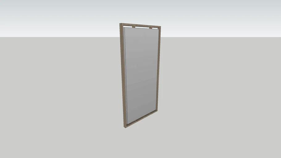 Brass Mirror