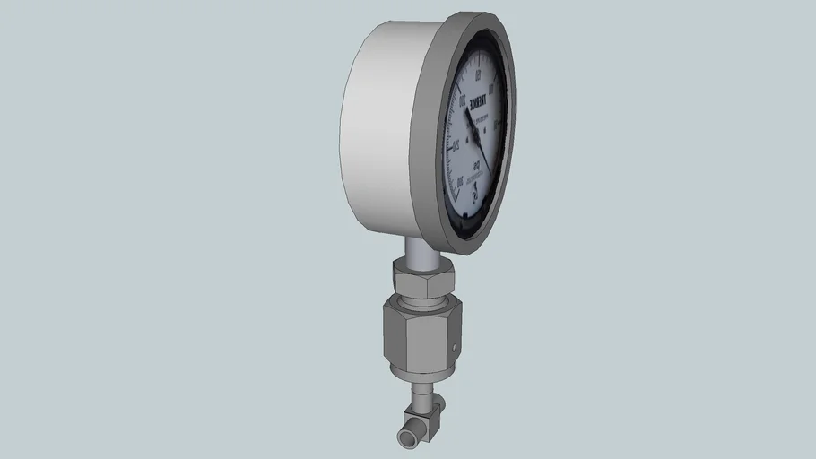 Wika MVCR Bottom Pressure Gauge