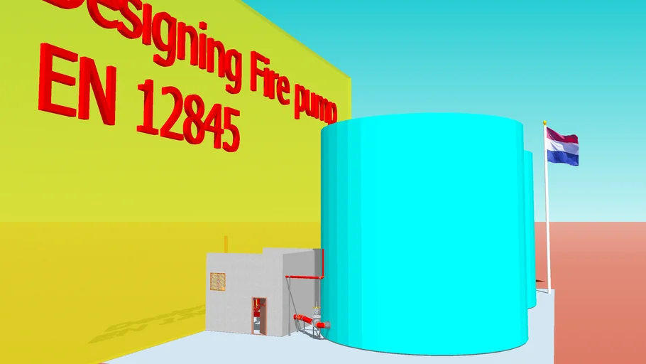 Designing fire pump room