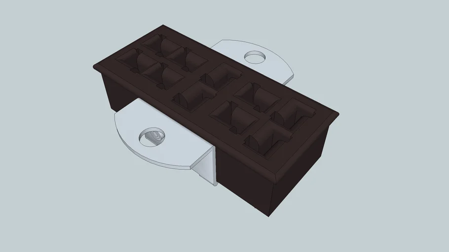 BEAU 10 pin female panel mount low voltage connector