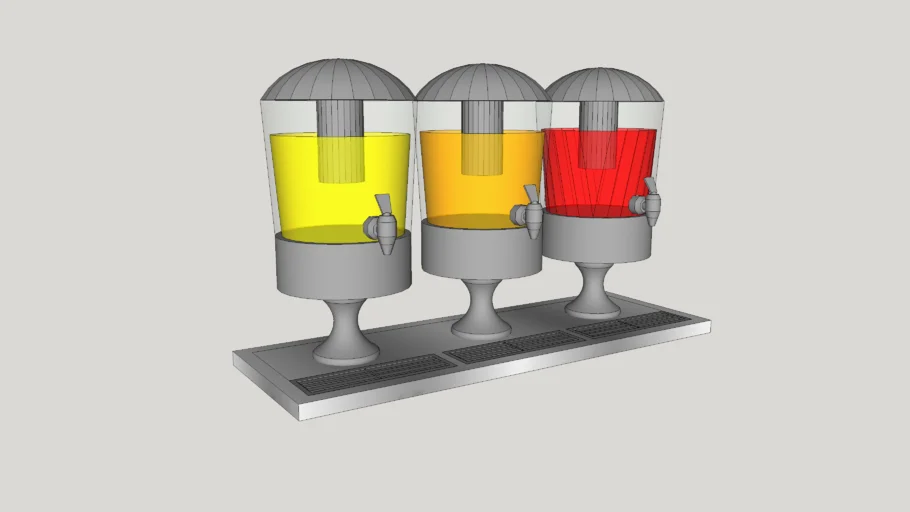 free 3d juice dihexa patternspenser Juice Dispenser - Model