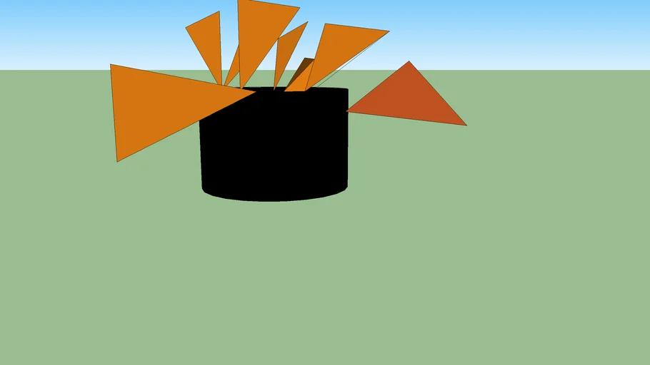 exploding trash can NUMBER 2!