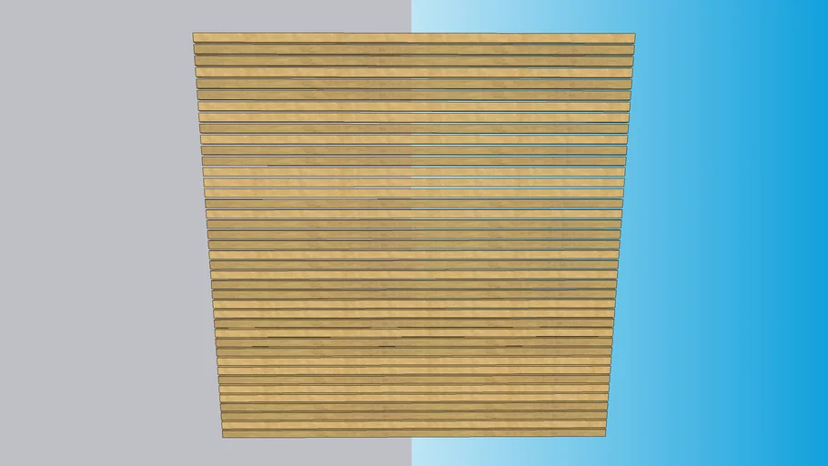 smalle latten schutting douglas