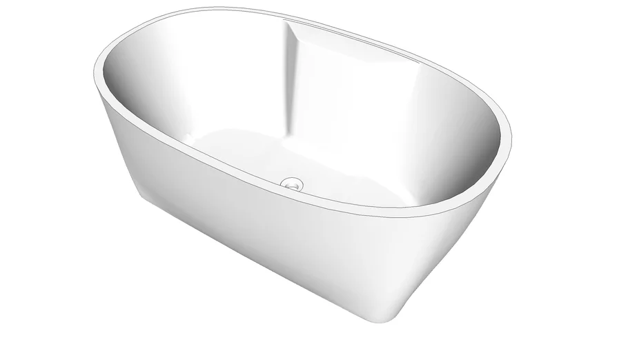Chilko 57 DMF Freestanding bathtub