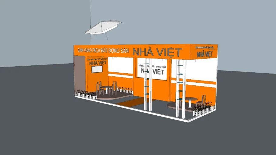 Exhibition booth Vietnam,