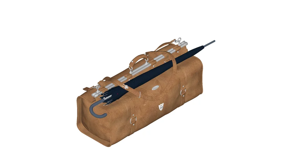 Travel bag and Umbrella_Decor