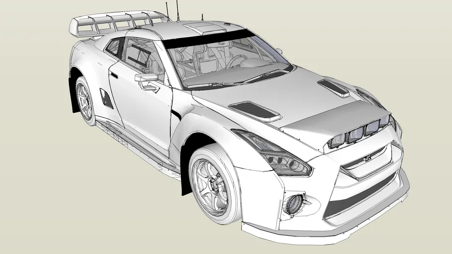 Nissan GT-R Rally Car