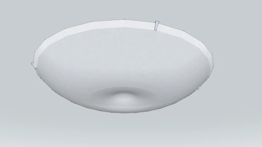 Contemporary Flush Ceiling Light