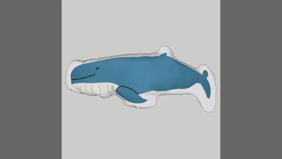 Almofada Toy Baleia Polar