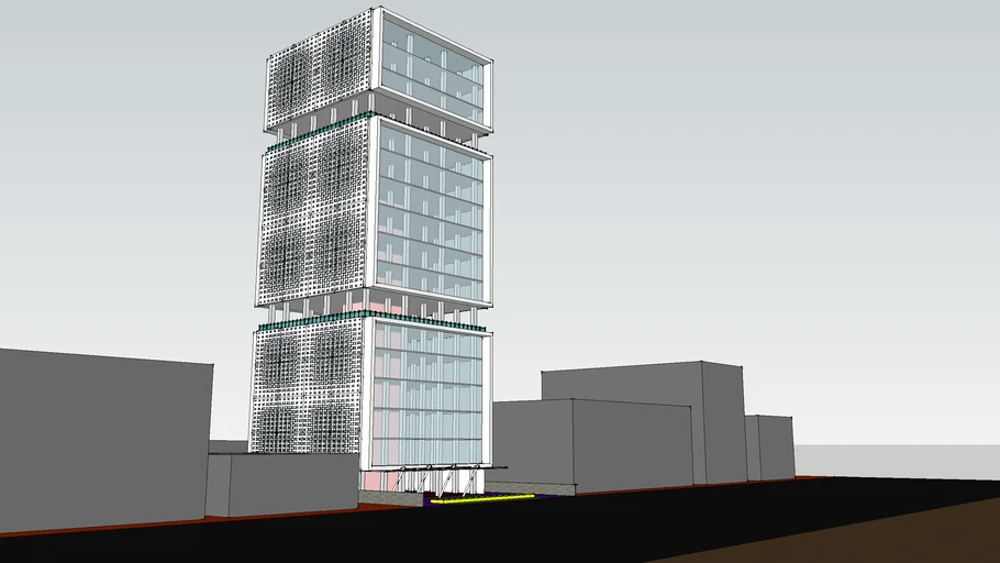 Skin High Rise Building [Parametrix design]
