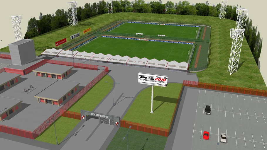 New Club House, high detailed