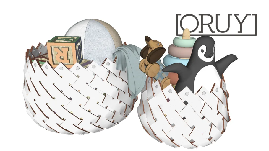Cesto Gioello M - Oruy cesta brinquedo toy kids baby bebê infantil ursinho pelucia