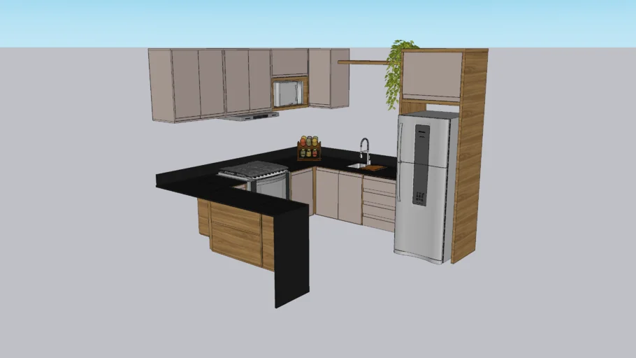 Cozinha em L