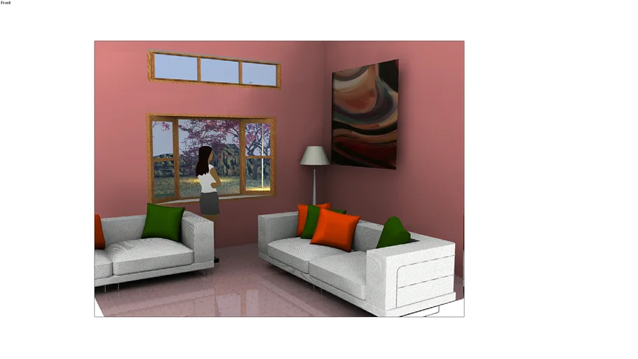 View through window | 3D Warehouse