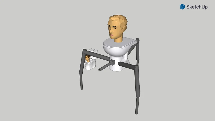 Spider Skibidi Toilet