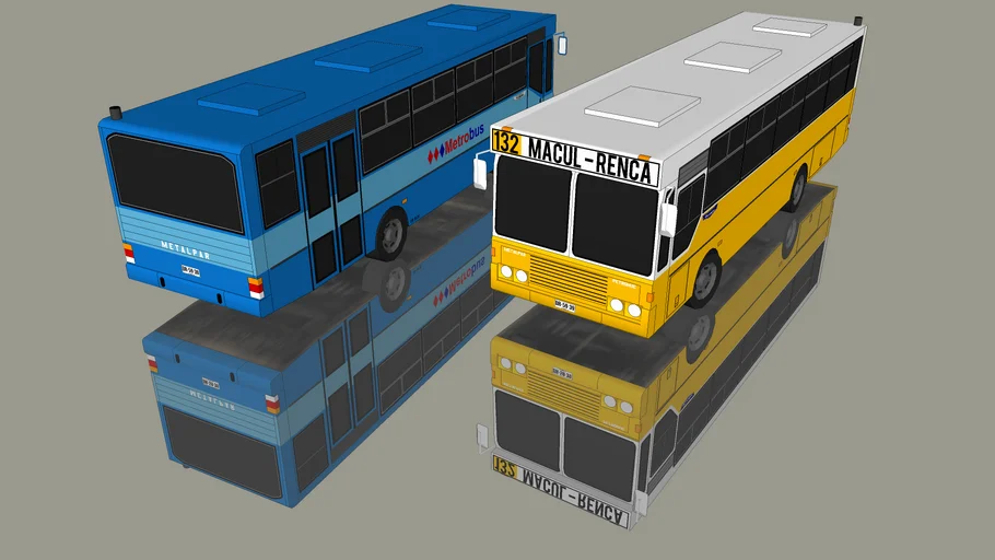 1990 METALPAR PETROHUE (MB OF 1115) /METROBUS