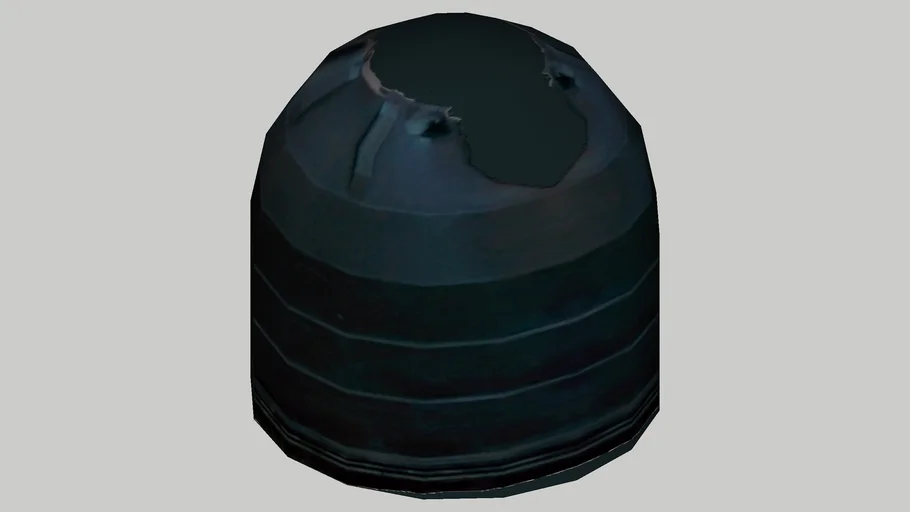 Oil tank domestic circular