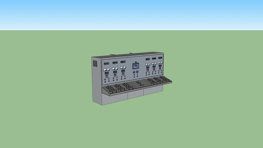 Panel Control Desk with SIEMENS TFT HMI