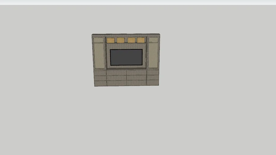 TV Console Cabinet