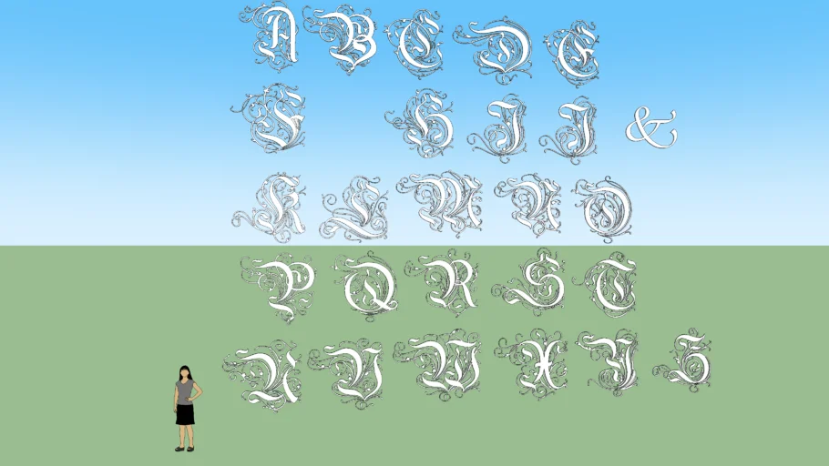 Alphabet Wall Decor