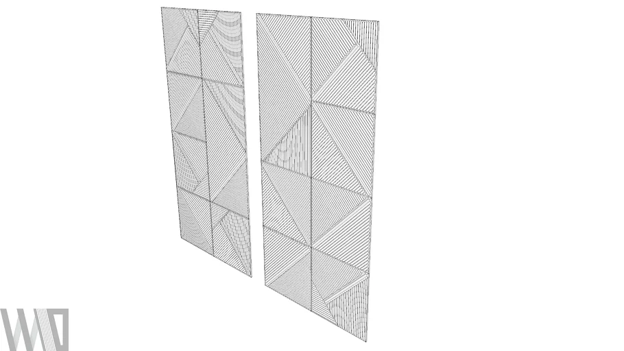 WID-REC_001 MDF Wall Panel