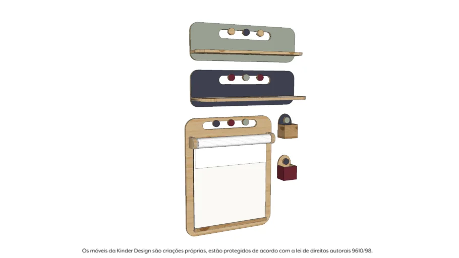 Kit Smart para parede - Kinder Design