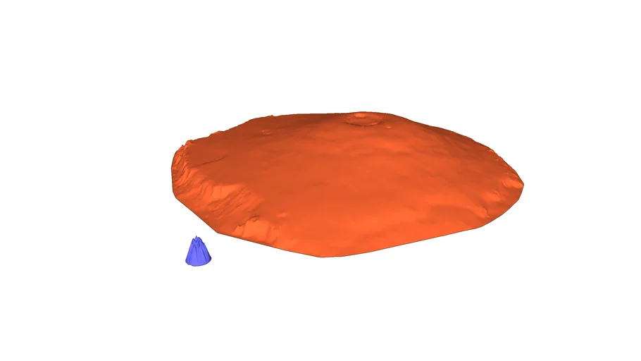 Mt. Everest vs Olympus Mons comparision