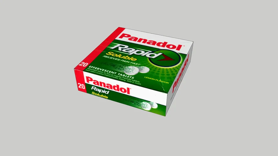 Panadol tablets box