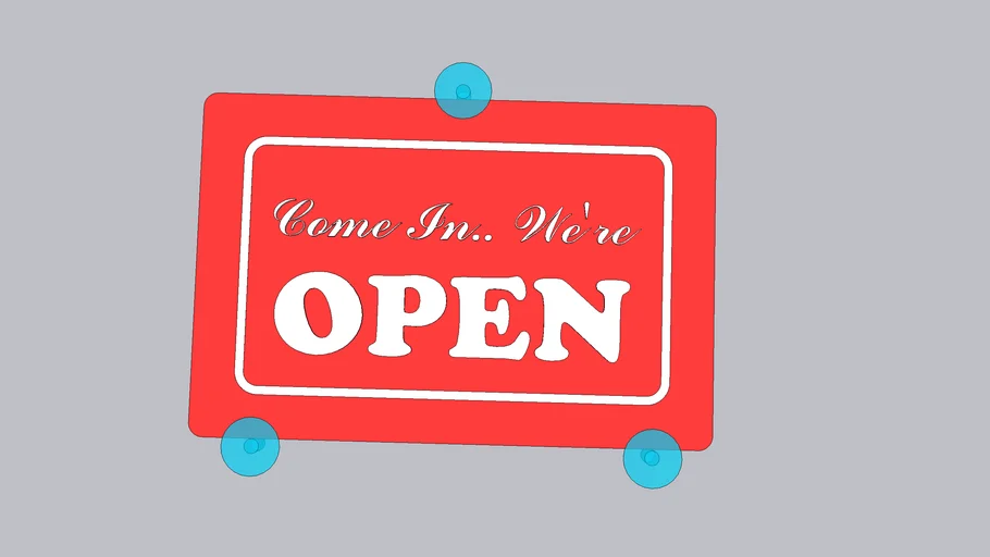 Open Sign