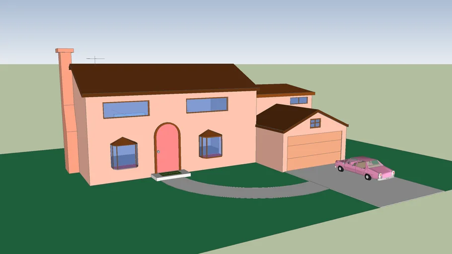 The Simpsons House | 3D Warehouse