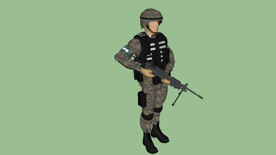 soldado argentino (equipamiento estandar 2011)