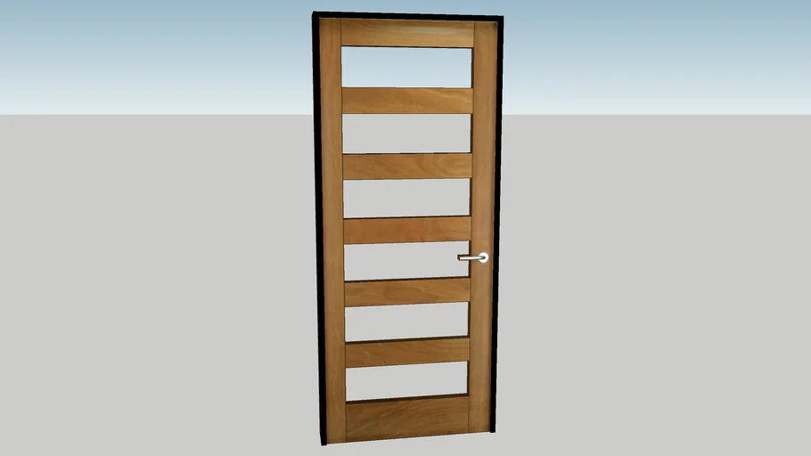 Puerta madera 90 x 210
