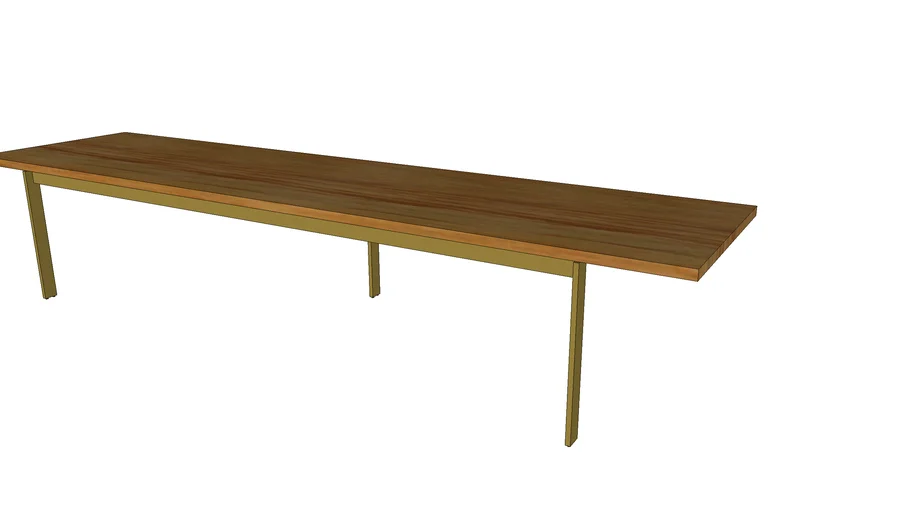 CB-332-180 Plank Coffee Table Teak