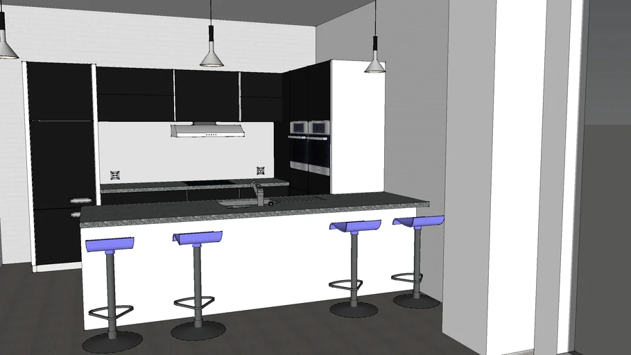 Kitchen set new