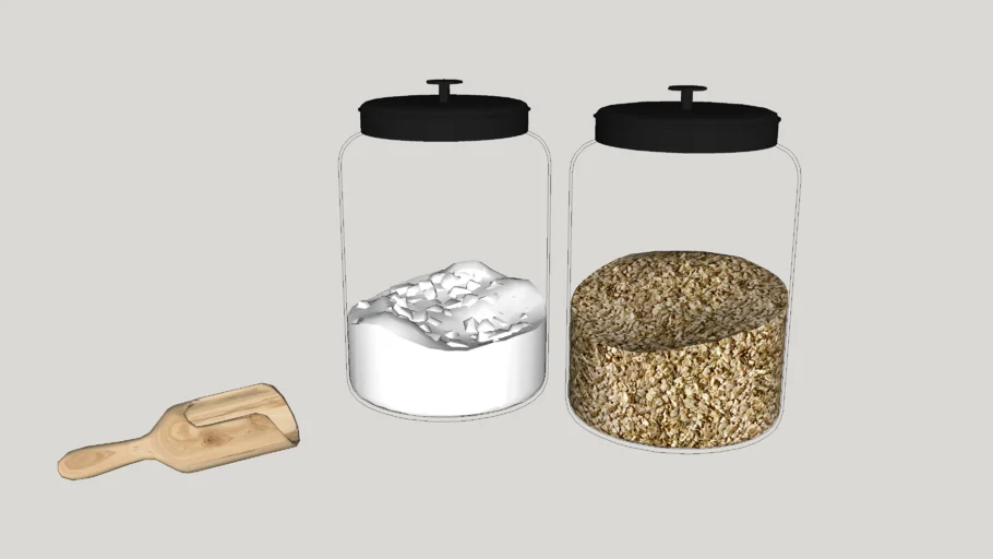 Jar of Groceries