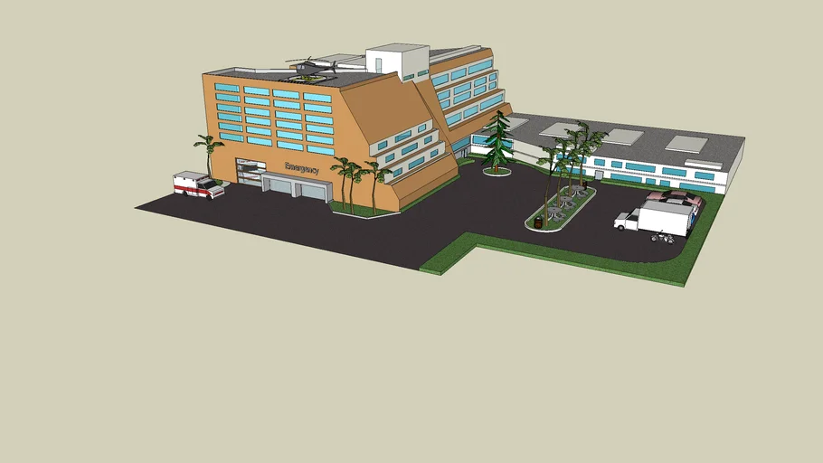 Large Florida Hospital